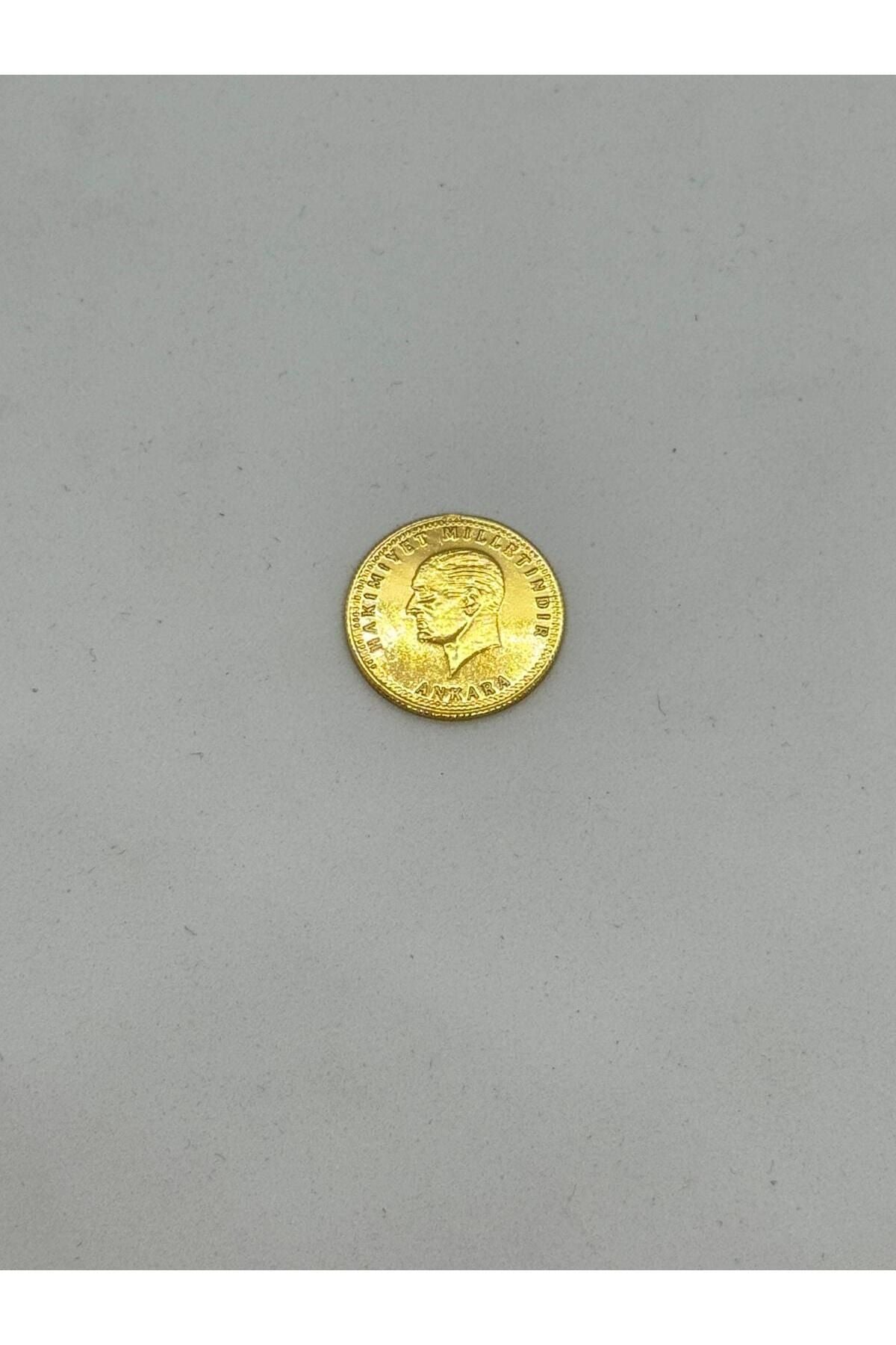 Lvd832 22 Ayar Altın Kaplama Ata Lira